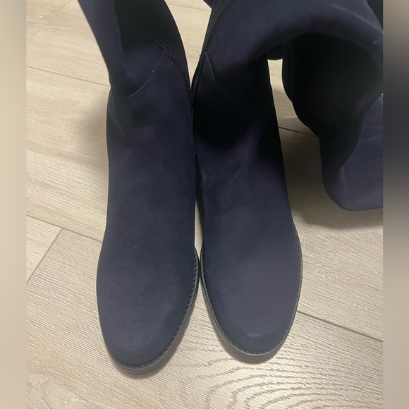 Brand new Stuart weitzman reserve over the knee boots in navy - Picture 9 of 9